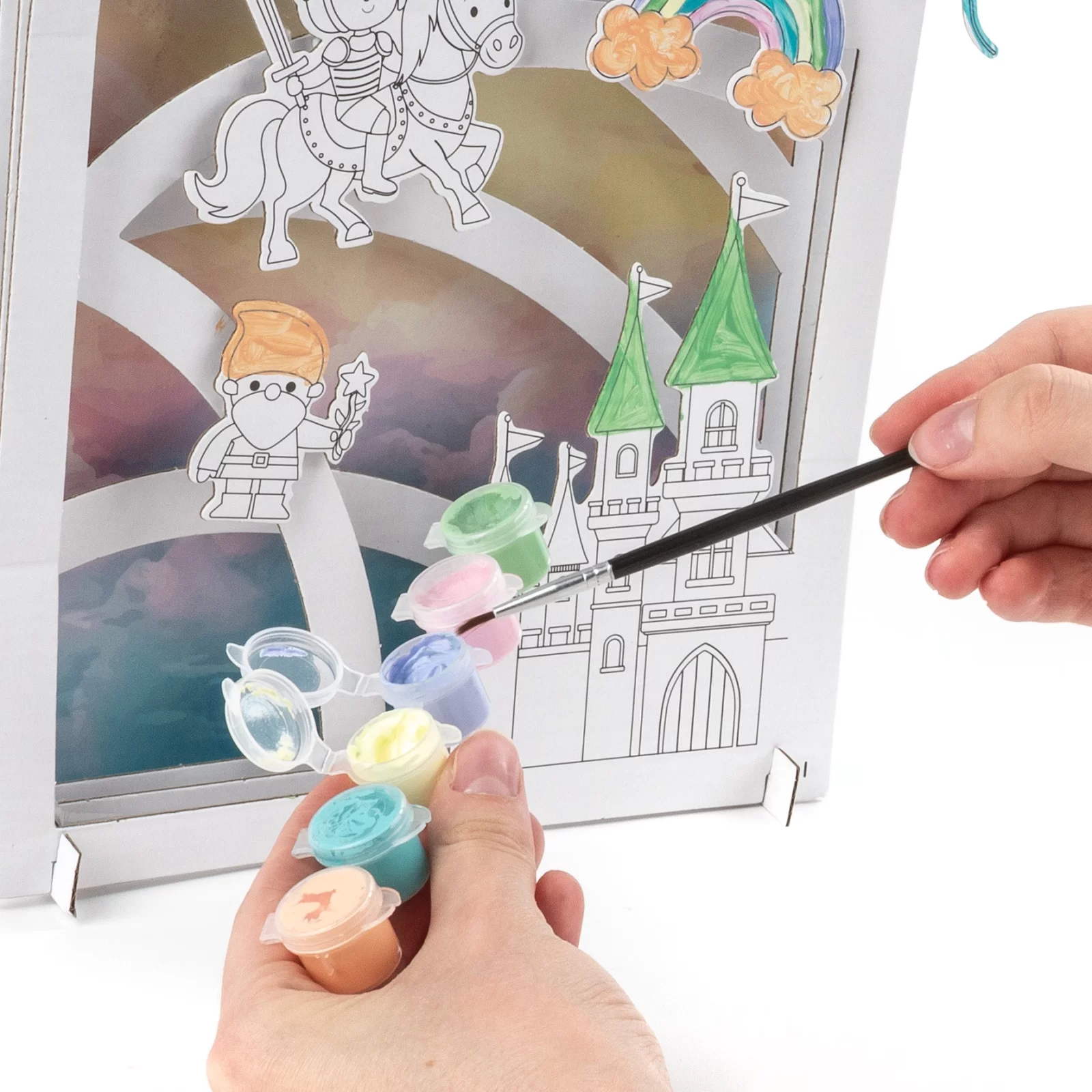 KIT CREATIV 3D PICTURA TRIDIMENSIONALA LUMEA MAGICA A PRINTESEI KIDEA O3DMSKA [4]