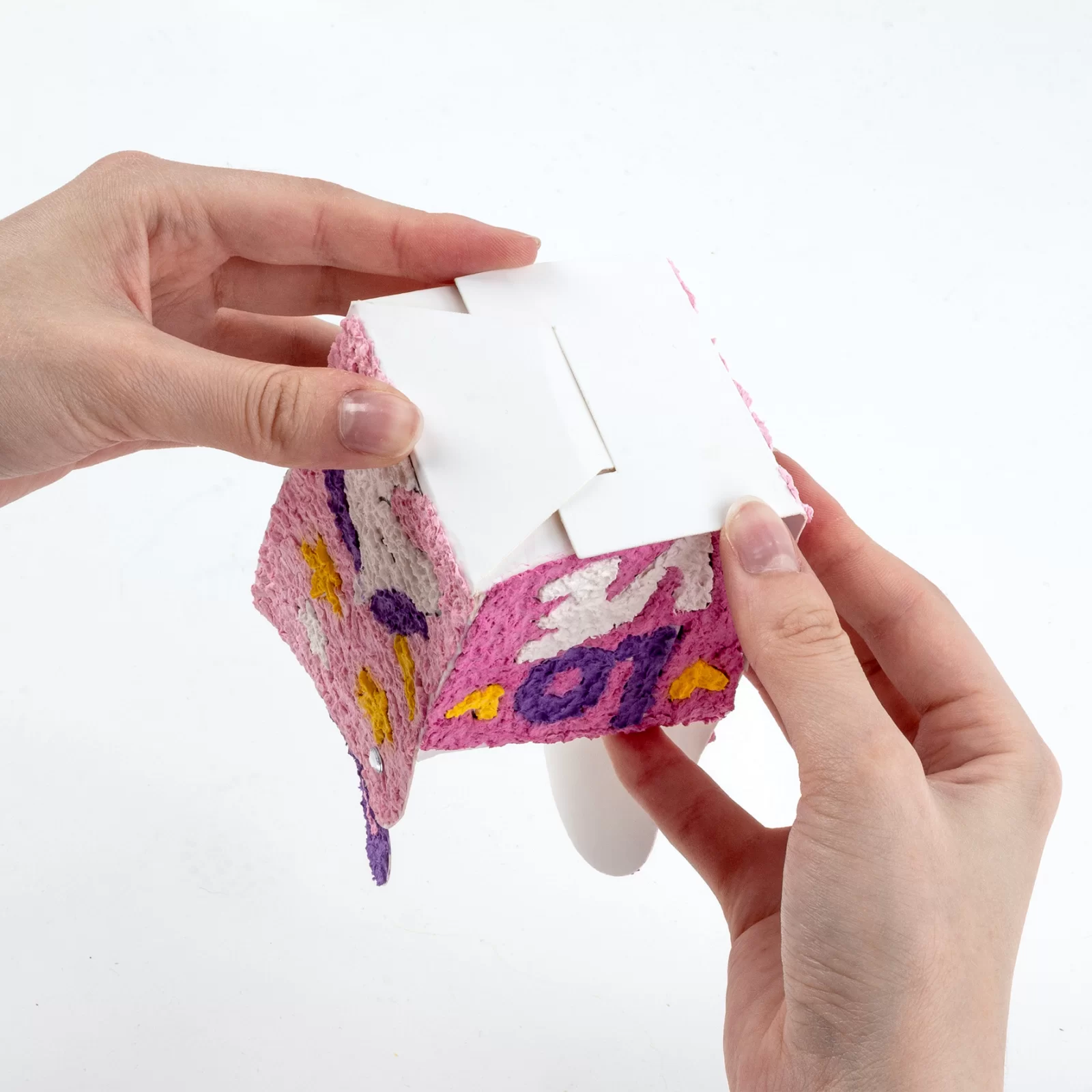 KIT CREATIV CUTIUTA PE NUMERE, UNICORN, PAPIER MACHE KIDEA KNSZSKA [5]