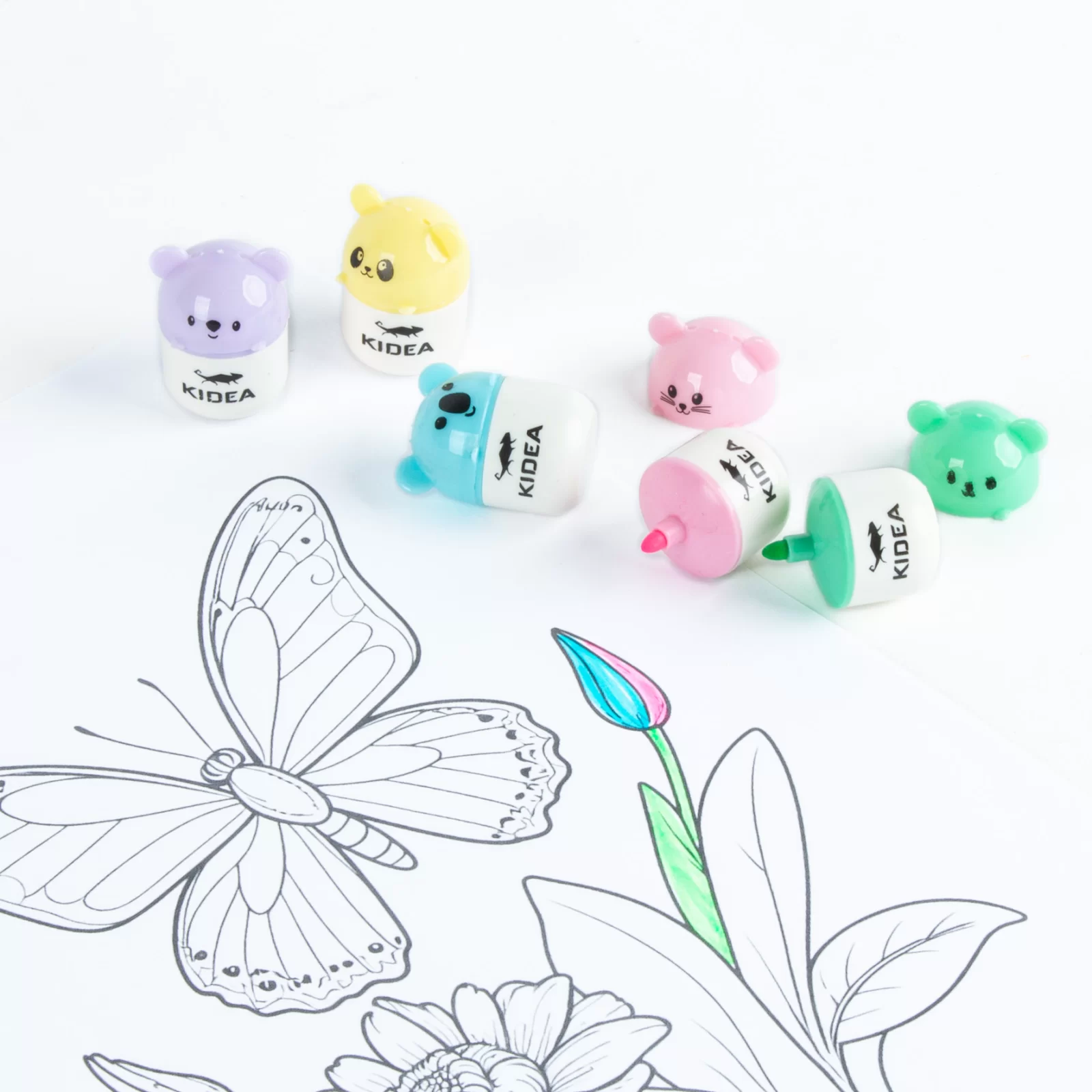 DE MINI TEXTMARKER 5 CULORI/SET URSULET KIDEA ZNI5KKA [4]