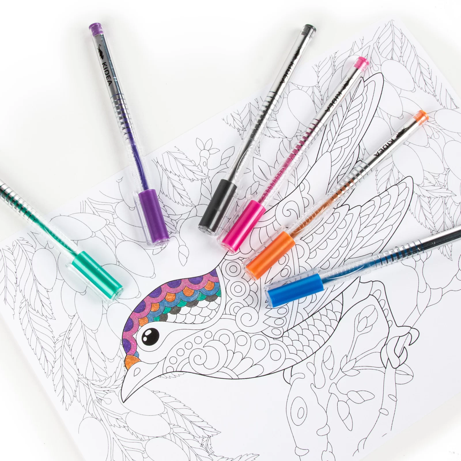 DE PIX GEL CULORI METALICE 12/SET KIDEA DZMA12KA [1]