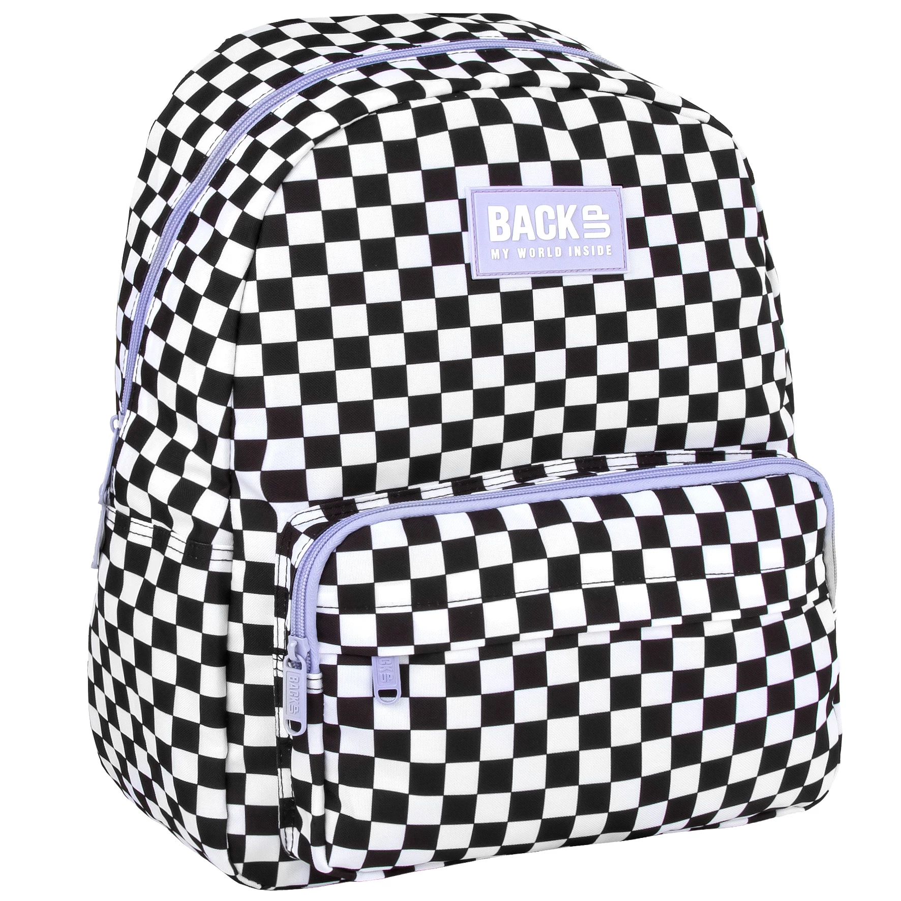 DE RUCSAC SCOLAR BACKUP 1 COMPARTIMENT CHESSBOARD PLB7C94F [2]