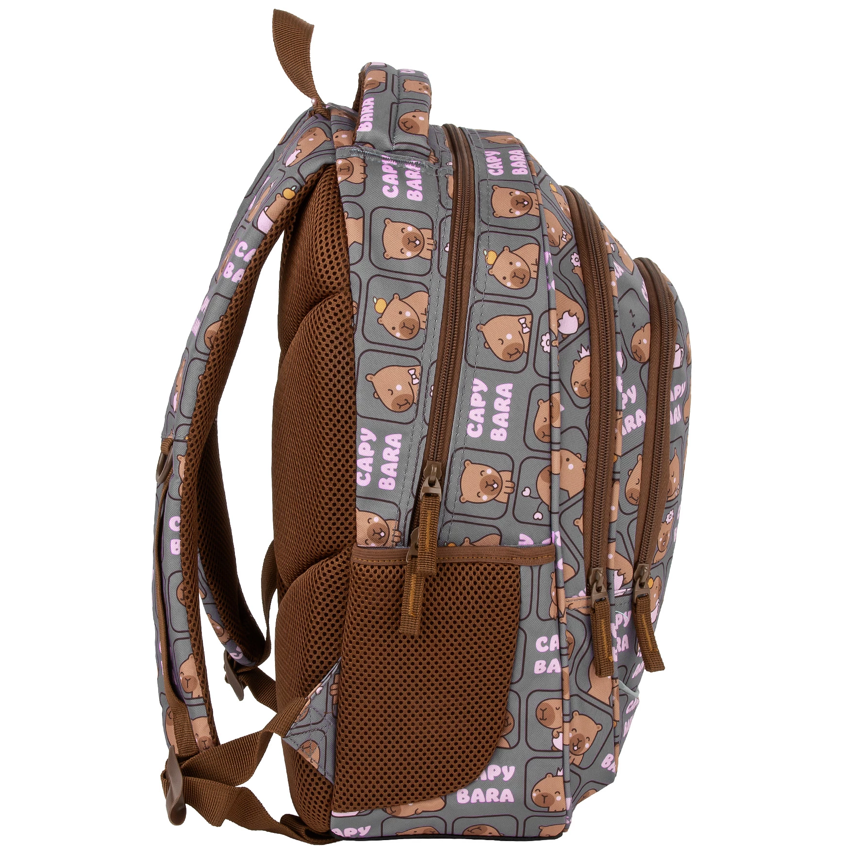 DE RUCSAC SCOLAR BACKUP 3 COMPARTIMENTE CAPYBARA PLB7X36 [2]