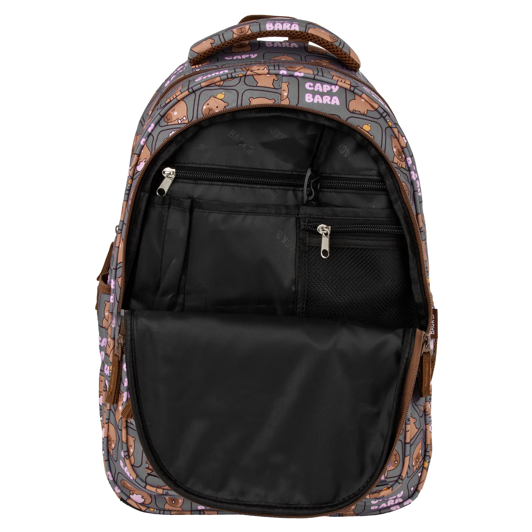 DE RUCSAC SCOLAR BACKUP 3 COMPARTIMENTE CAPYBARA PLB7X36 [4]