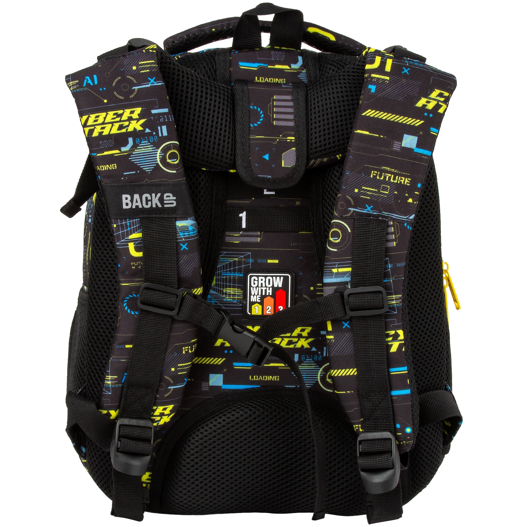 DE RUCSAC SCOLAR BACKUP 3 COMPARTIMENTE CYBER ATTACK PLB7R50 [3]