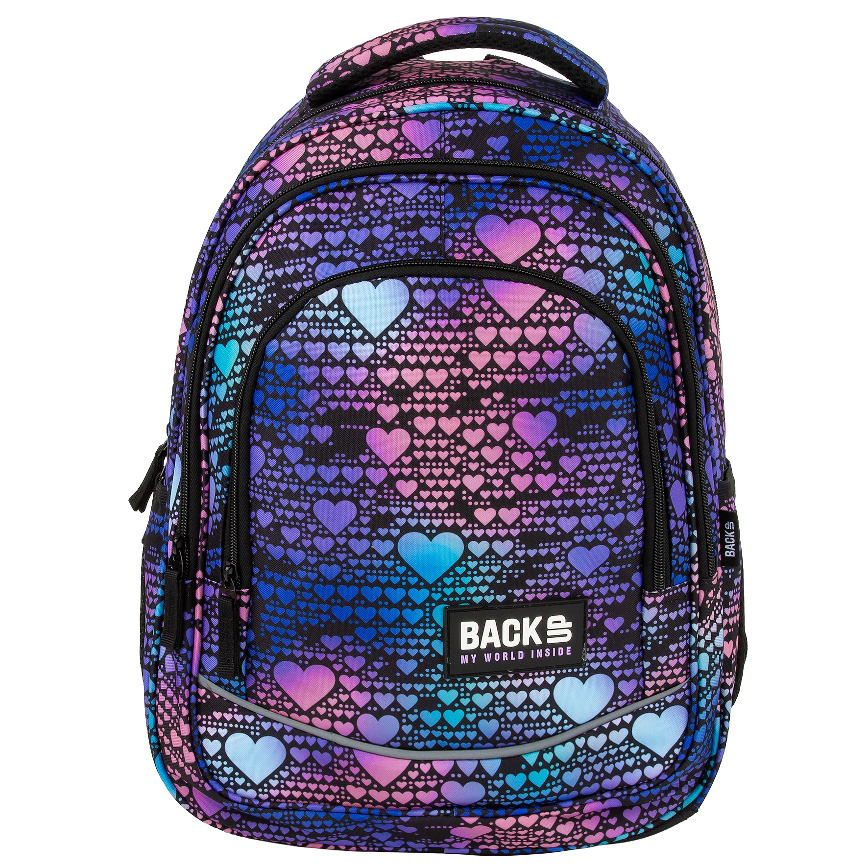 DE RUCSAC SCOLAR BACKUP 3 COMPARTIMENTE DANCE HEARTS PLB7X18 [1]