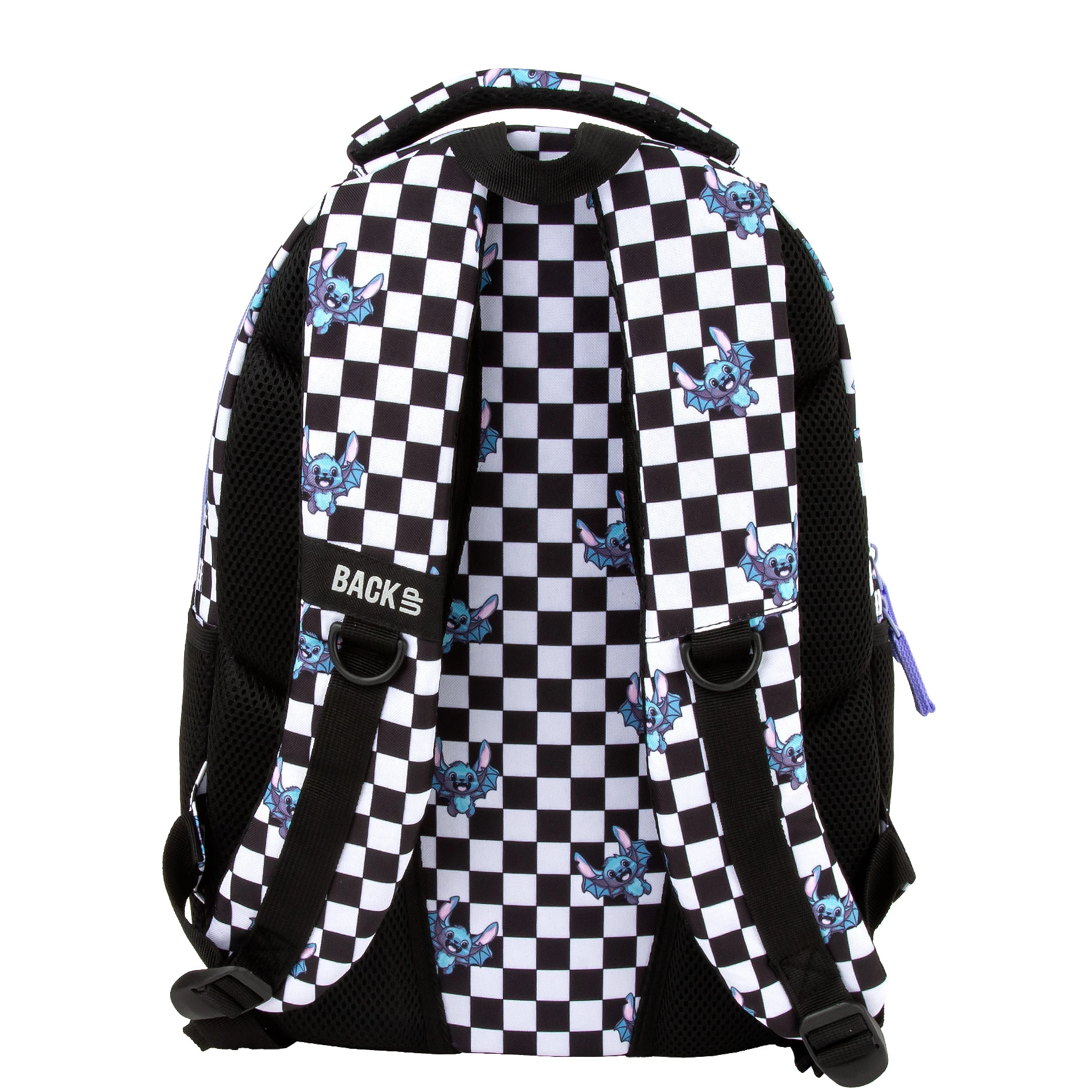 DE RUCSAC SCOLAR BACKUP 3 COMPARTIMENTE FUZZ CHECKERBOARD PLB7X39 [3]