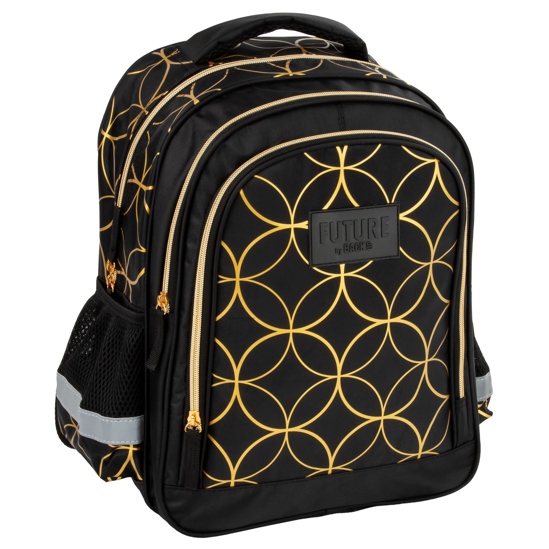 Ghiozdane, Rucsacuri, Trollere - DE RUCSAC SCOLAR BACKUP FUTURE NEGRU-AURIU PL15BDF39