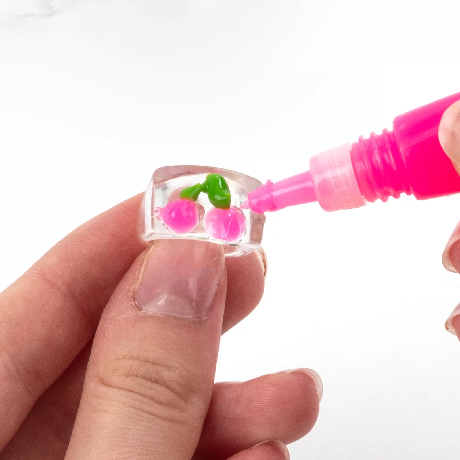 SET CREATIV INELE DECORATIVE , SABLON, 4 INELE, 6 CULORI GEL 3D, KIDEA PSDOKA [3]