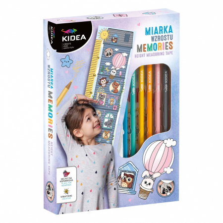 Creioane colorate - DE SET CREATIV KIDEA CU CREIOANE COLORATE SI AUTOCOLANTE KMWMKA