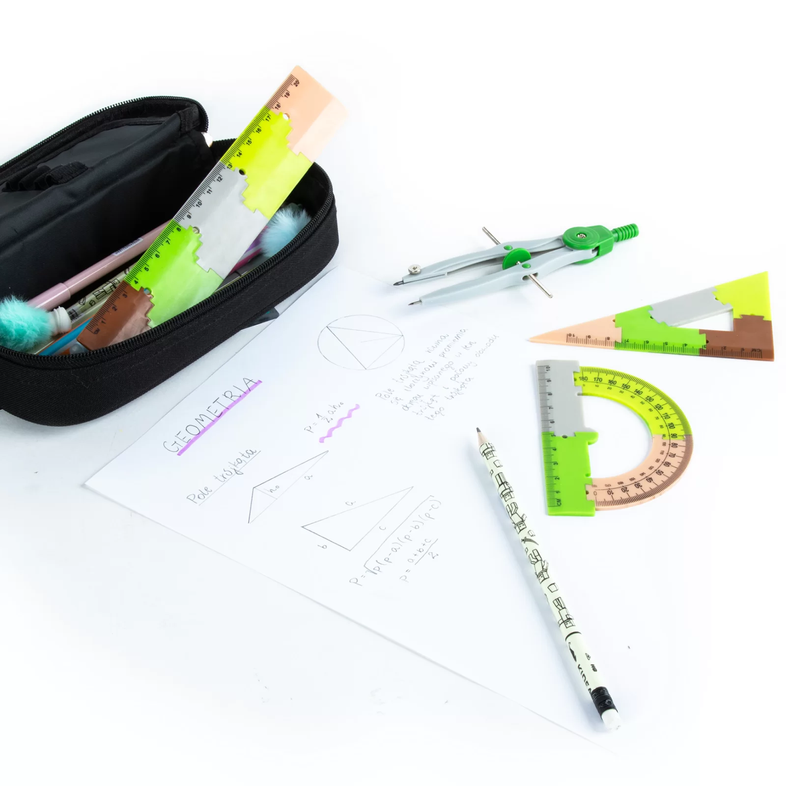 DE SET GEOMETRIE 4 PIESE PIXEL KIDEA ZGPA20CM4KA [2]