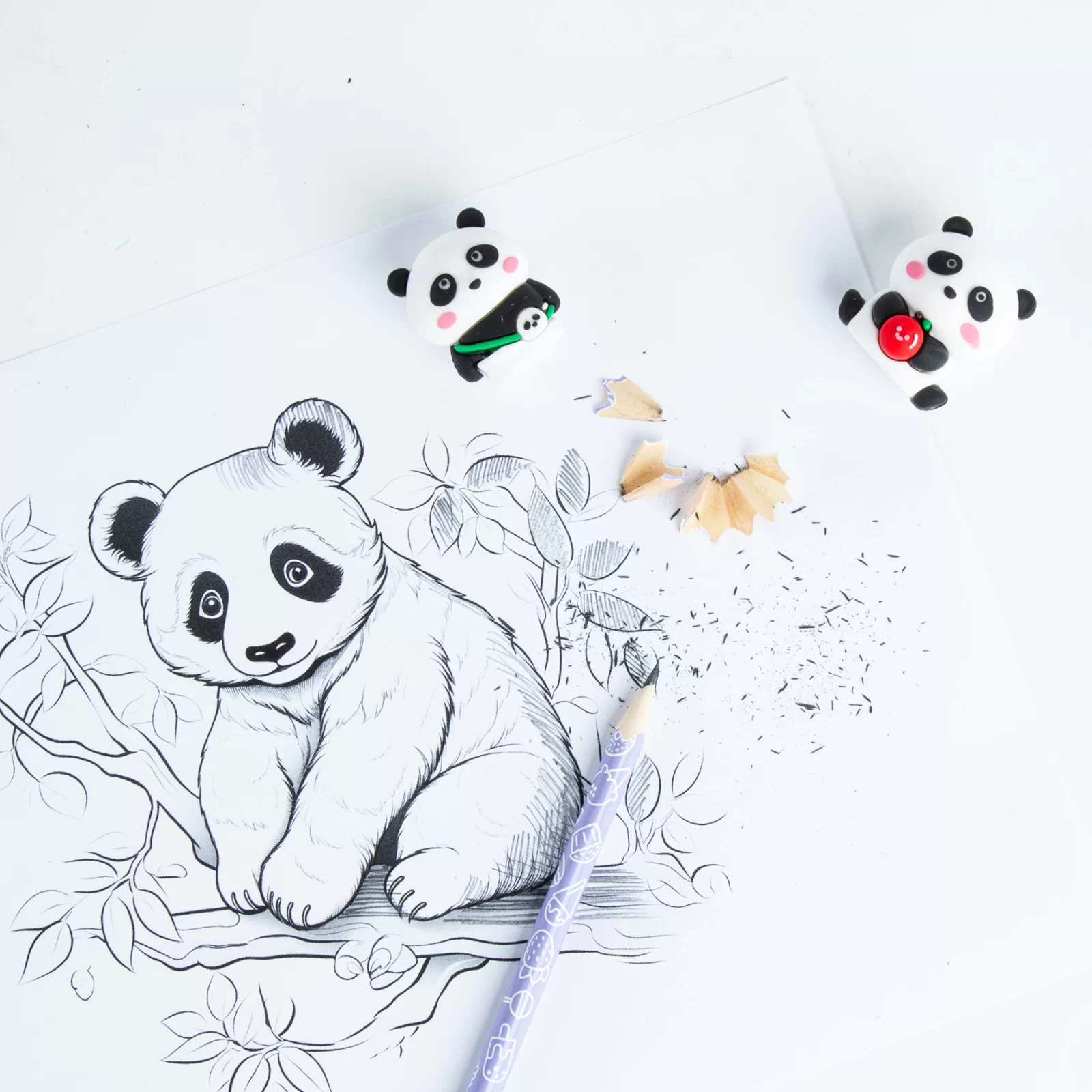 DE SET SCOALA 2 PIESE URSULETI PANDA KIDEA PAGUTKA [1]