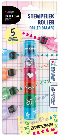 Stampilute Copii - DE STAMPILE CU ROLLER 5 MODELE/SET KIDEA STRKA