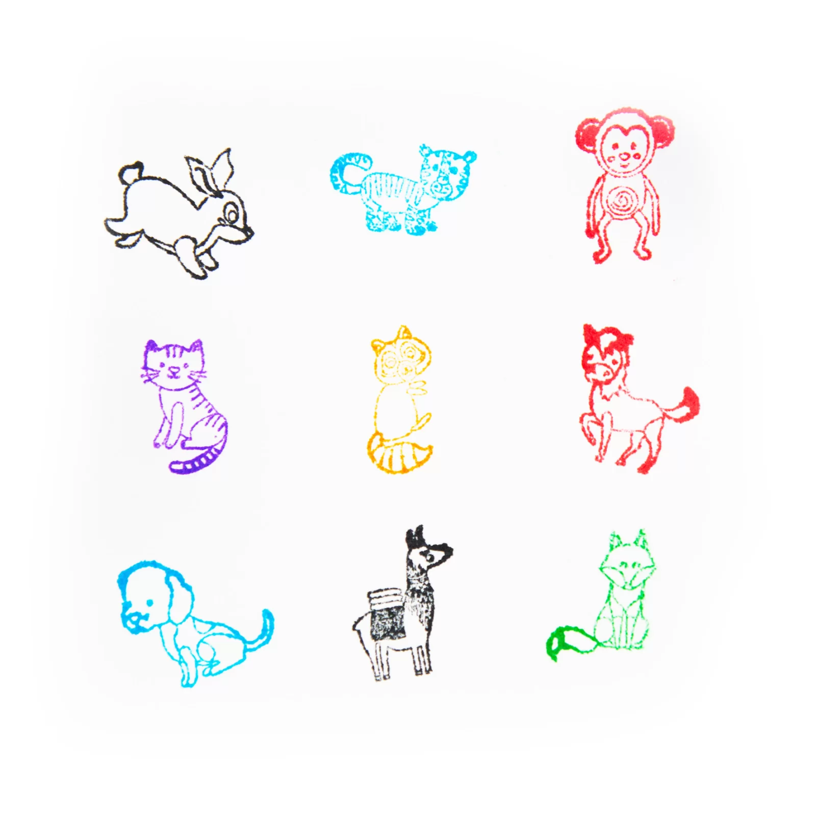 DE STAMPILE KIDEA 9/SET MIX ANIMALUTE SOC9KA [3]