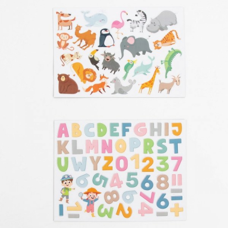 DE TABLITA MAGNETICA PORTABILA 5 IN 1 CU MARKERE, BURETE SI MAGNETI ZOO KIDEA PZT5W1ZKA [1]