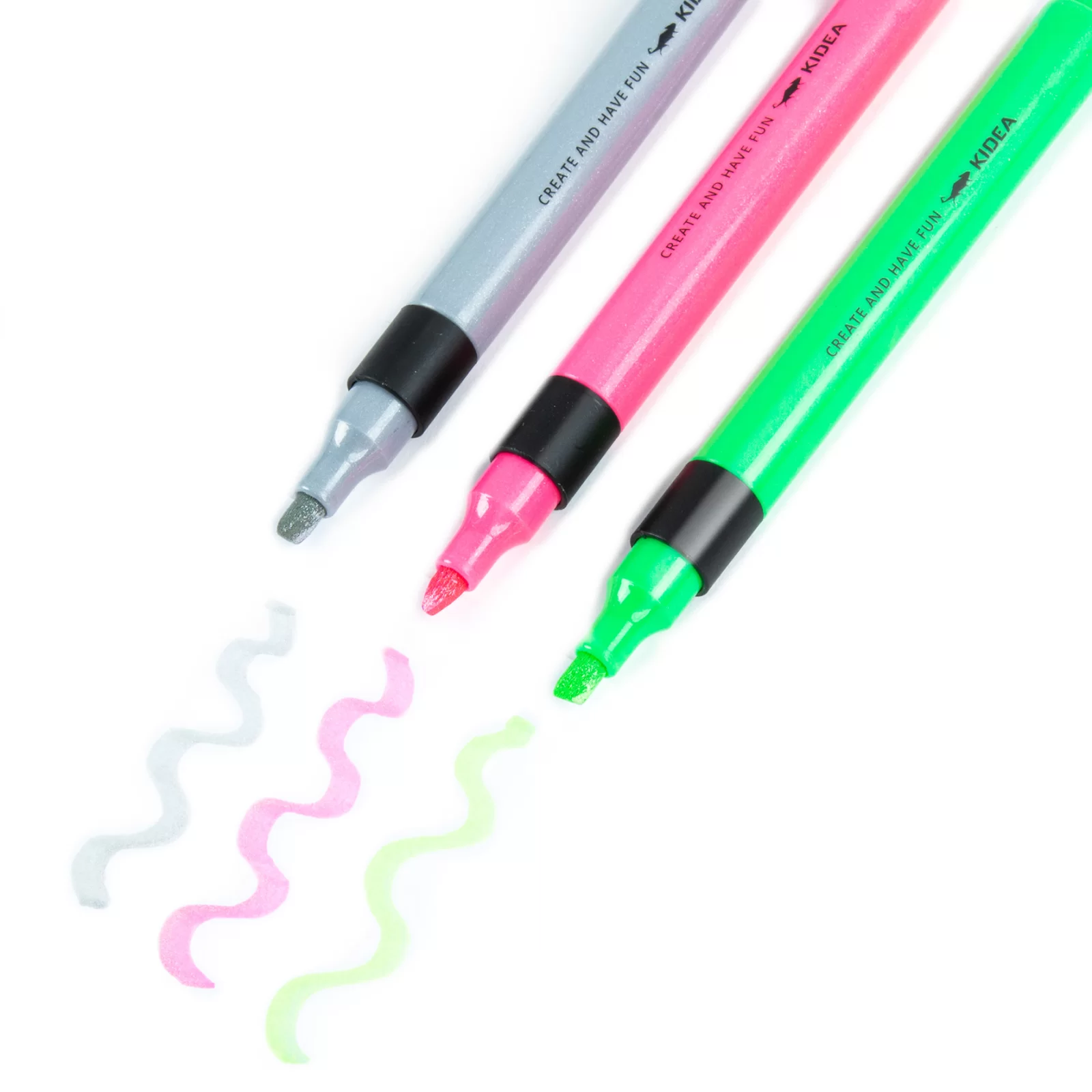 DE TEXTMARKER 3 CULORI/SET CULORI METALICE KIDEA ZME3KA [2]