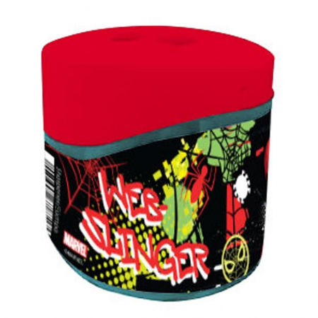 Ascutitori - DIA ASCUTITOARE DUBLA CU CONTAINER SPIDERMAN 508410