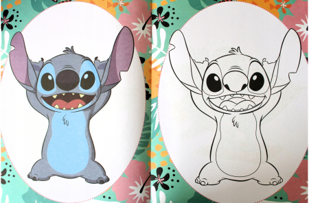 CARTE DE COLORAT THE LITTLIES A4 32 PAGINI LILO&STITCH 565313/400189 [2]