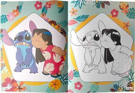 CARTE DE COLORAT THE LITTLIES A4 32 PAGINI LILO&STITCH 565313/400239 [9]