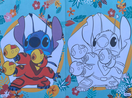 CARTE DE COLORAT THE LITTLIES A4 32 PAGINI LILO&STITCH 565313/400239 [8]
