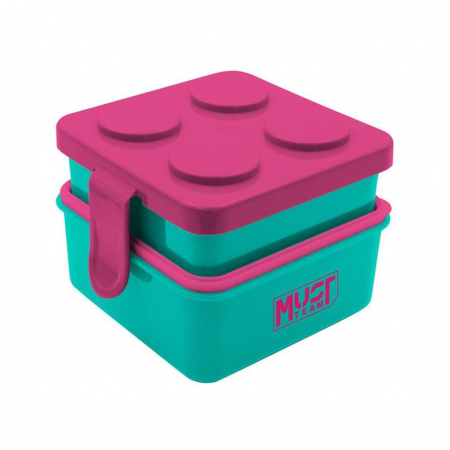 Sticle/ Cutii/ Pusculite/ Suporturi - DIA CUTIE ALIMENTE MUST 850ML PP CU LINGURA 15X15X10.8CM 586532