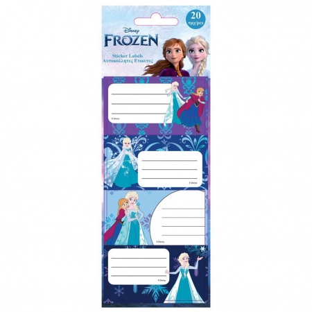 RECHIZITE SCOLARE - DIA ETICHETE SCOLARE AUTOADEZIVE 20/SET FROZEN 564557