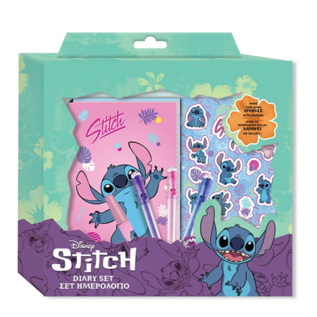 RECHIZITE SCOLARE - JURNAL CU LACAT, PIX MAGIC SI STICKERE, IN CUTIE CADOU LILO&STITCH 564297