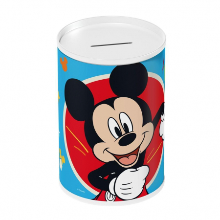 Sticle/ Cutii/ Pusculite/ Suporturi - DIA PUSCULITA METAL 10*15CM MICKEY 564343