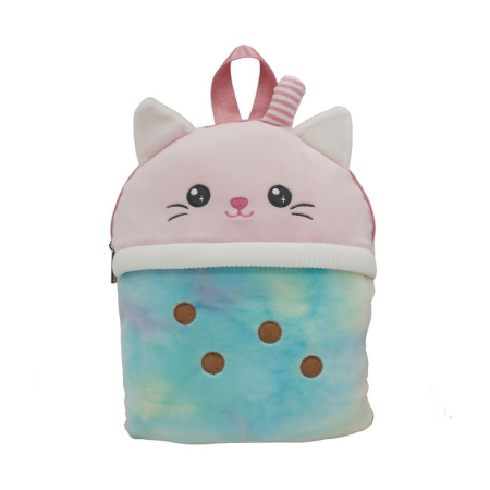 RECHIZITE SCOLARE - RUCSAC DE PLUSH 33CM SQUISHCUTIES LUNA CAT 623028