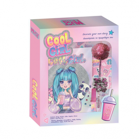 Jurnale cu cheita/ lacat/ magnet - DIA SET CADOU MUST, JURNAL CU LACAT, PIX, LIPICI SI STICKERE TEAM GIRL 586109