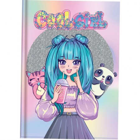 DIA SET CADOU MUST, JURNAL CU LACAT, PIX, LIPICI SI STICKERE TEAM GIRL 586109 [1]