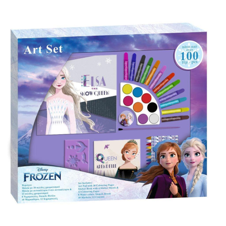 ARTICOLE COPII - SET CREATIV 100 PIESE FROZEN II 563231