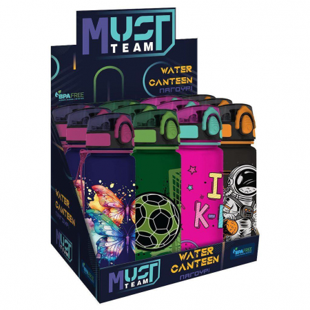 DIA STICLA APA PLASTIC MUST 650ML 7X24CM 4 MODELE 586434 [4]