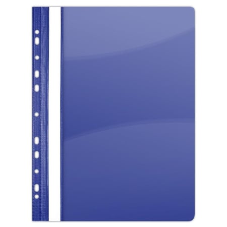 Dosare plastic cu sina pt documente - Dosar Șină Plastic Multiperforații Albastru Închis BF-SH01-09 - ipb.ro