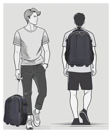 EB TROLLER LAPTOP INNSBRUCK 13 inch NAVY 47256002 [2]