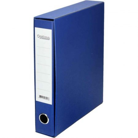 ORGANIZARE SI ARHIVARE - EU BIBLIORAFT 5CM + CUTIE A4 ALBASTRU 124275TM