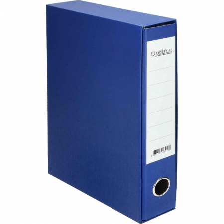 EU BIBLIORAFT 5CM + CUTIE A4 ALBASTRU 124275TM [1]