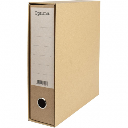 ORGANIZARE SI ARHIVARE - EU BIBLIORAFT 8CM + CUTIE A4 NATUR 124267