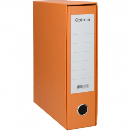 ORGANIZARE SI ARHIVARE - EU BIBLIORAFT 8CM + CUTIE A4 PORTOCALIU 124286