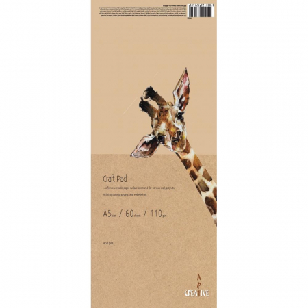 Blocuri de desen profesionale - EU BLOC SCHITE ART CREATIVE KRAFT A5 110G 60 FILE 75326
