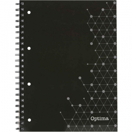 EU CAIET A4 70F LINII CU SPIRA SI PERFORATII CULORI ASORTATE 21393 [4]