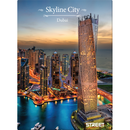 CAIET A4 96 FILE, LINII, STREET, SKYLINE 63174 [7]