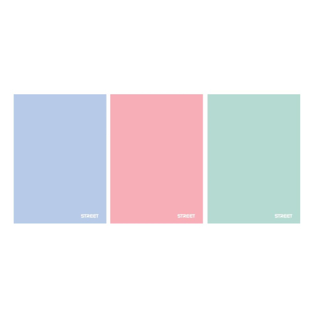 CAIET A4 PP 42 FILE, LINII, STREET PASTEL 63330 [3]