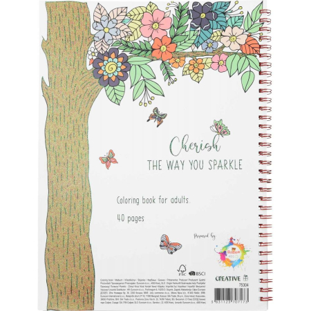 CARTE COLORAT ADULTI A4 40F CHERISH 75304 [1]