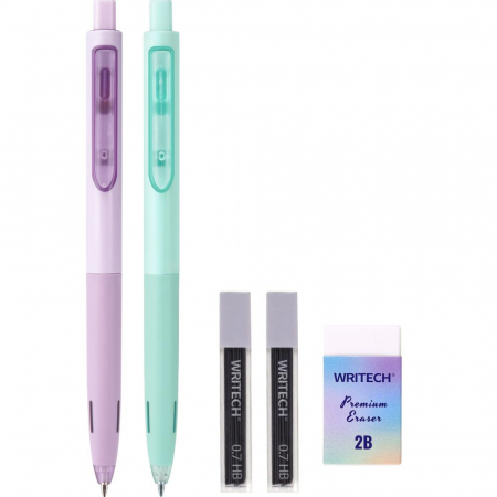 EU CREION MECANIC WRITECH SPACE UP 0.5MM 2/SET + RADIERA + REZERVA MINE 0.5MM 260052 [2]