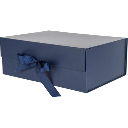 CUTIE CADOU CRACIUN 33*25*12.5CM ALBASTRA CU FUNDA SI MAGNET 775186 [5]