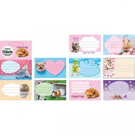 EU ETICHETE SCOLARE AUTOADEZIVE 9/SET ANIMAL CUTE 23325/213290 [7]