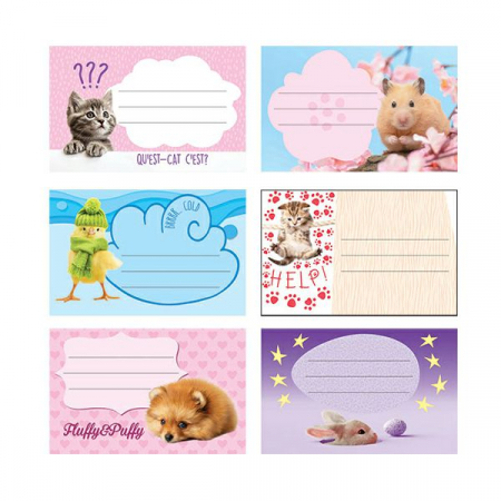 EU ETICHETE SCOLARE AUTOADEZIVE 9/SET ANIMAL CUTE 23325/213290 [8]