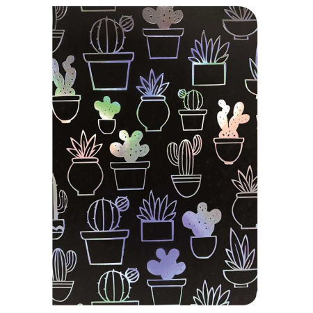 NOTES 17*24CM, 120FILE, LINII, FLORI 778058 [3]