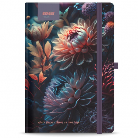EU NOTES A5 96 FILE, CU ELASTIC, LINII, STREET BLOSSOM 778080 [1]