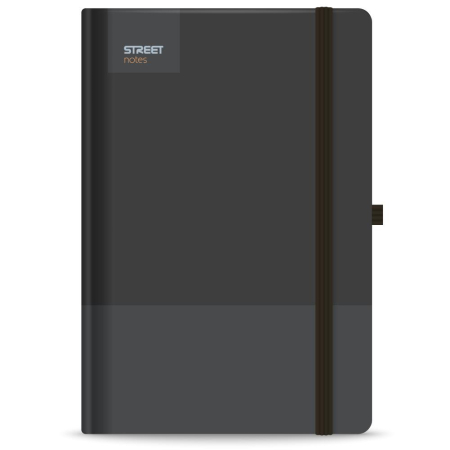 NOTES A6 96 FILE, CU ELASTIC, LINII, STREET, CASUAL BLACK 778107 [1]